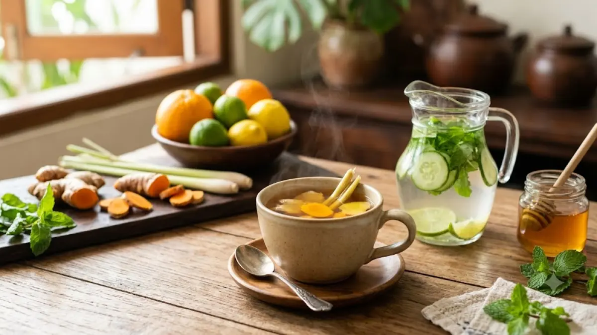 7 Minuman Sehat yang Baik untuk Menjaga Imunitas Tubuh, Mudah Dibuat di Rumah (AI/Farhan Reza Ardiansyah/RADAR BOJONEGORO)