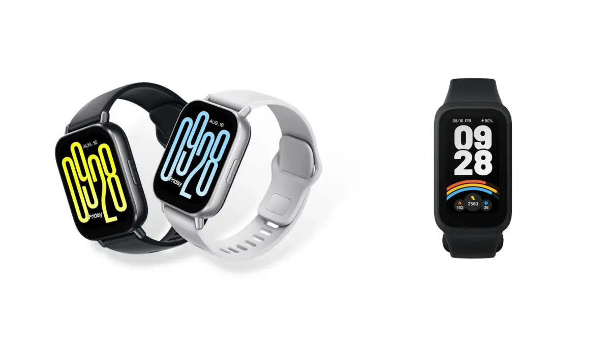 Redmi Watch 5 Active dan Xiaomi Smart Band 9, smartwatch yang tak menguras kantong. (XIAOMI/ANDHIKA FERIAWAN/RADAR BOJONEGORO)