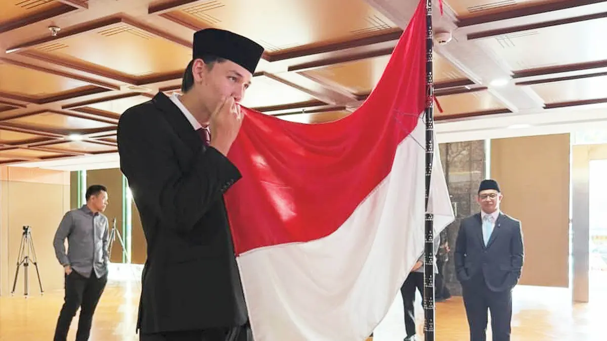 Mitchell Lee Baker berpeluang memperkuat Timnas Indonesia di ajang Piala AFF 2026. (ISTIMEWA/ANDHIKA FERIAWAN/RADAR BOJONEGORO)