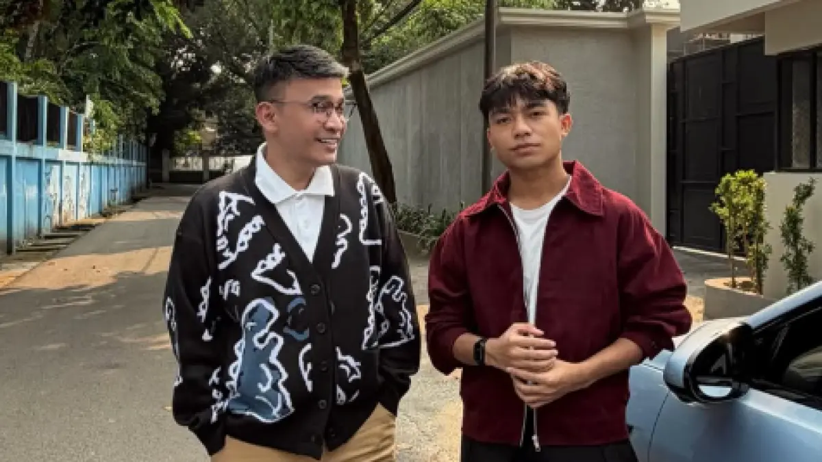 Betrand Peto dan Ruben Onsu. (INSTAGRAM BETRAND PETO)