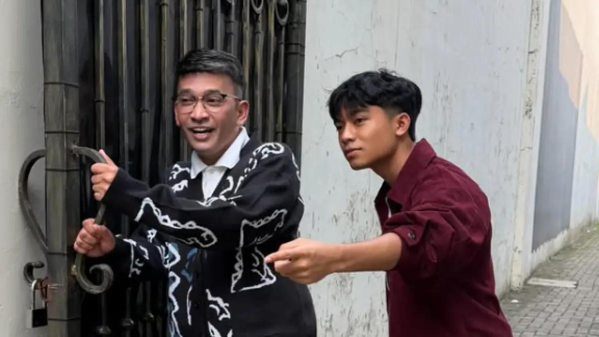 Kedekatan Betrand Peto dengan Ruben Onsu. (INSTAGRAM BETRAND PETO)
