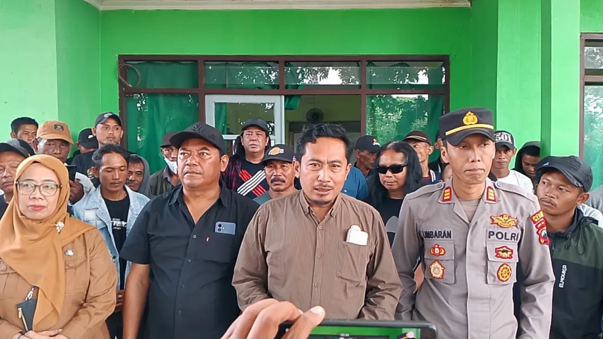 BERI ATENSI: Legislatif memberikan perhatian terhadap polemik hukum yang menjerat Sekretaris Desa (Sekdes) Nglebak, Kecamatan Kradenan, Mariyono. (IST./RDR.BJN)
