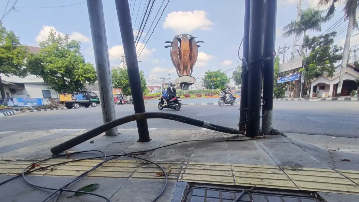 BUNDERAN JETAK(IST/RADAR BOJONEGORO)