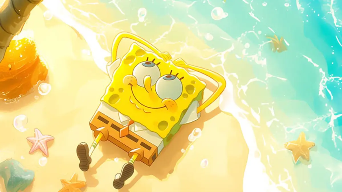 SpongeBob SquarePants, salah satu kartun anak paling populer di dunia. (PINTEREST/ANDHIKA FERIAWAN/RADAR BOJONEGORO)
