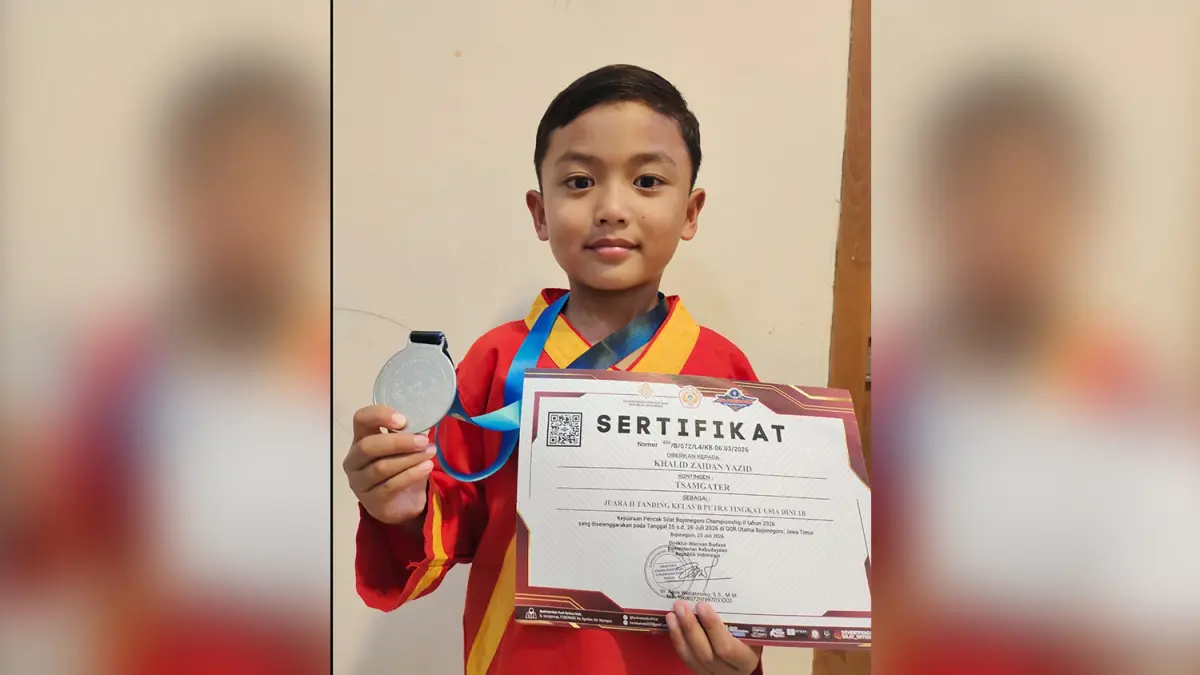 GEMAS: Khalid Zaidan Yazid, Suka Pencak Silat  &nbsp;