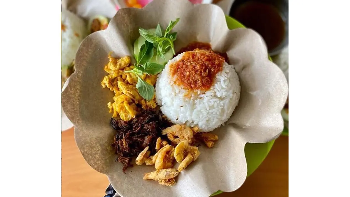 Nasi Flambe Khas Bojonegoro. (PINTEREST/RADAR BOJONEGORO)