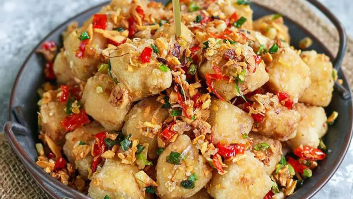 Resep Tahu Cabe Garam, menu simpel yang cocok dinikmati dengan nasi putih hangat. (PINTEREST/ANDHIKA FERIAWAN/RADAR BOJONEGORO)