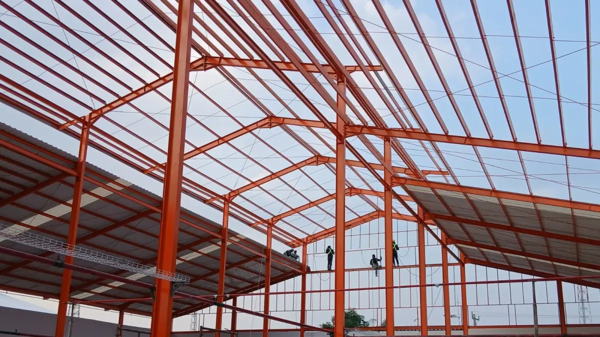 DIKEBUT: Pasar Baru Ngawen nantinya memiliki daya tampung sekitar 984 pedagang. (ACHMAD SYAEROYZI/RDR.BJN)