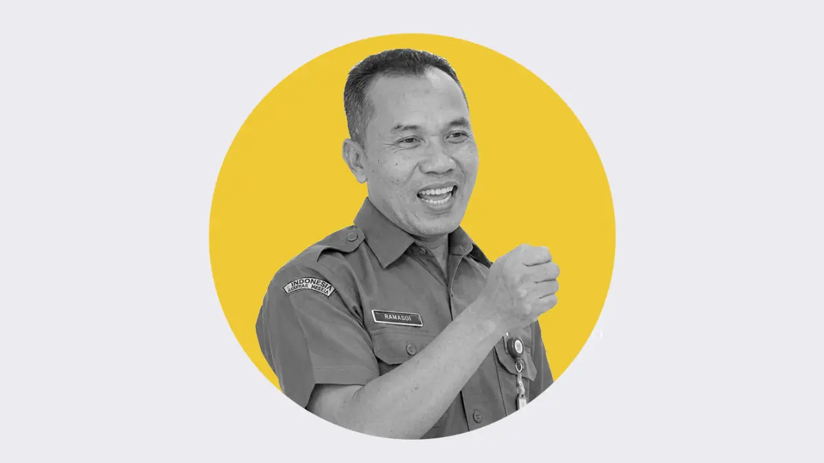 Kepala Kabid Linjamsos Dinsos Bojonegoro, Zunaidi. (RADAR BOJONEGORO) 