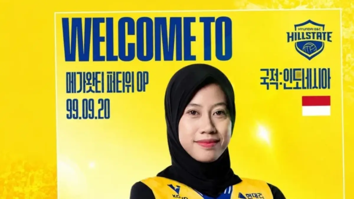 Debut Megawati Hangestri di tim voli Korea Selatan, Hyundai Hillstate.