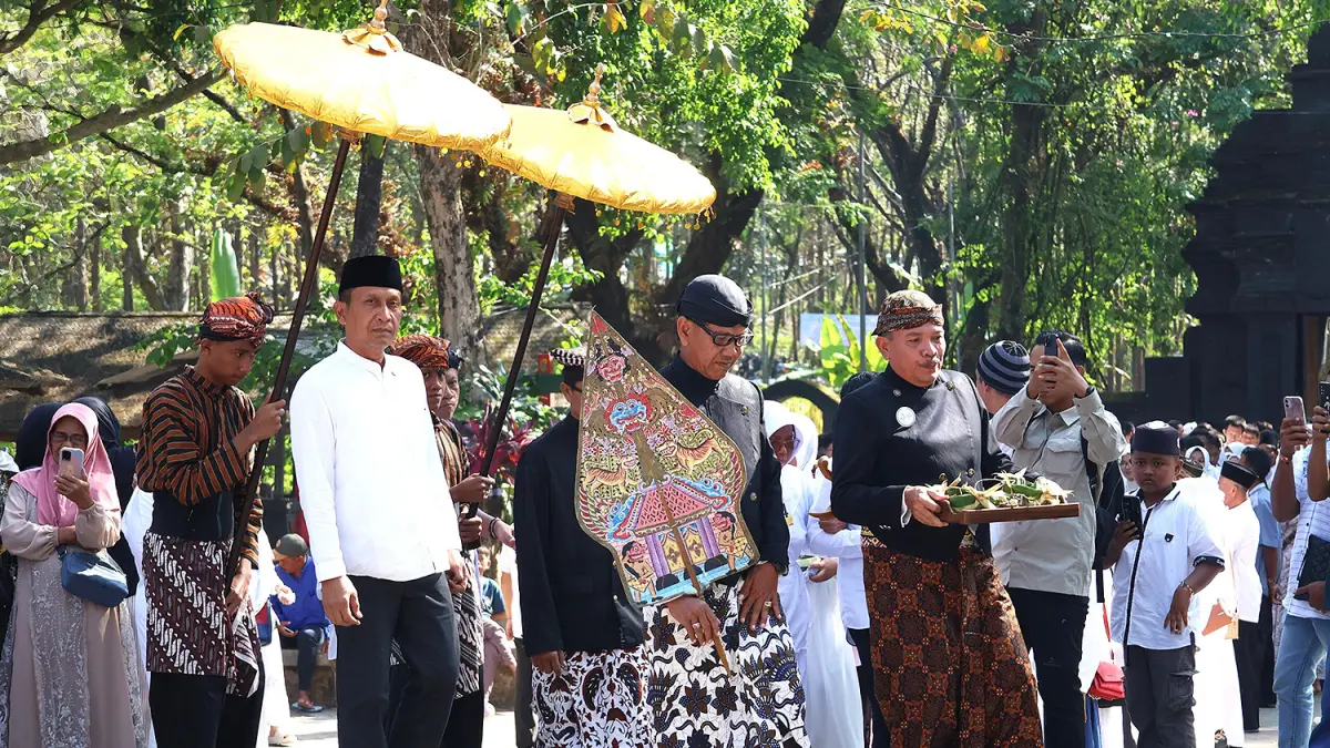 Ruwatan Murwakala menjadi salah satu tradisi rutin masyarakat Bojonegoro. (ISTIMEWA/ANDHIKA FERIAWAN/RADAR BOJONEGORO)