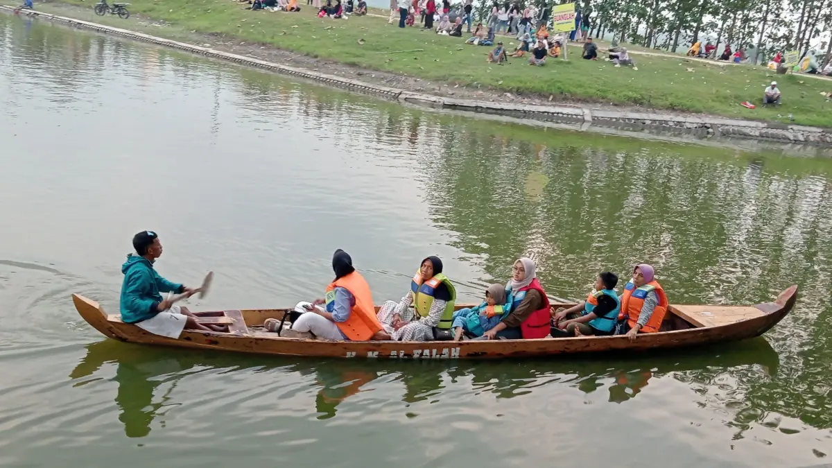POTENSI WISATA:Salah satu objek wisata di Bojonegoro, data pengunjung menurun. (YANA DWI KURNIYA WATI/RADAR BOJONEGORO)