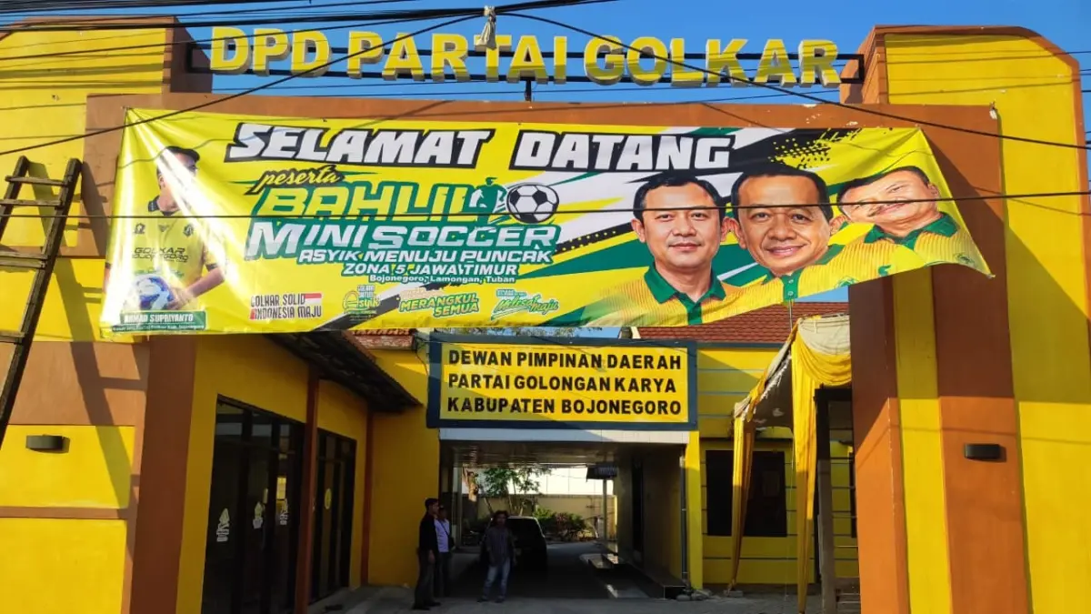 MINI SOCCER: Technical meeting (TM) Turnamen Bahlil Mini Soccer akan digelar di Kantor DPD Partai Golkar Bojonegoro, Jumat (4/9).