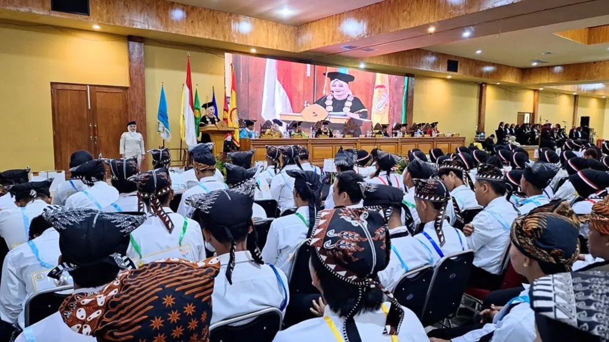 Orientasi kampus bertajuk Anumerta Lettu Suyitno. (UNIGORO FOR RADAR BOJONEGORO)