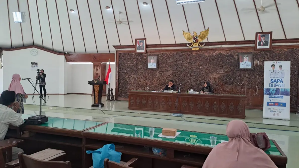 SAPA BUPATI: Sapa bupati edisi 6 di Pendopo Malowopati