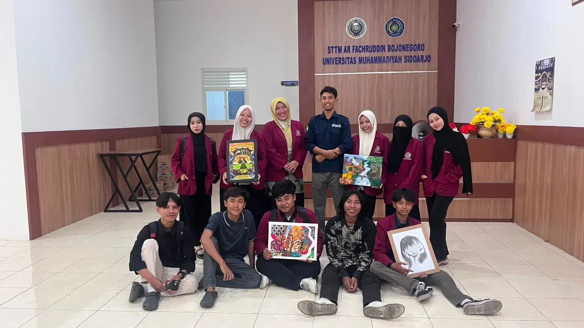Mahasiswa STTM ARFA prodi DKV. (ISTIMEWA)