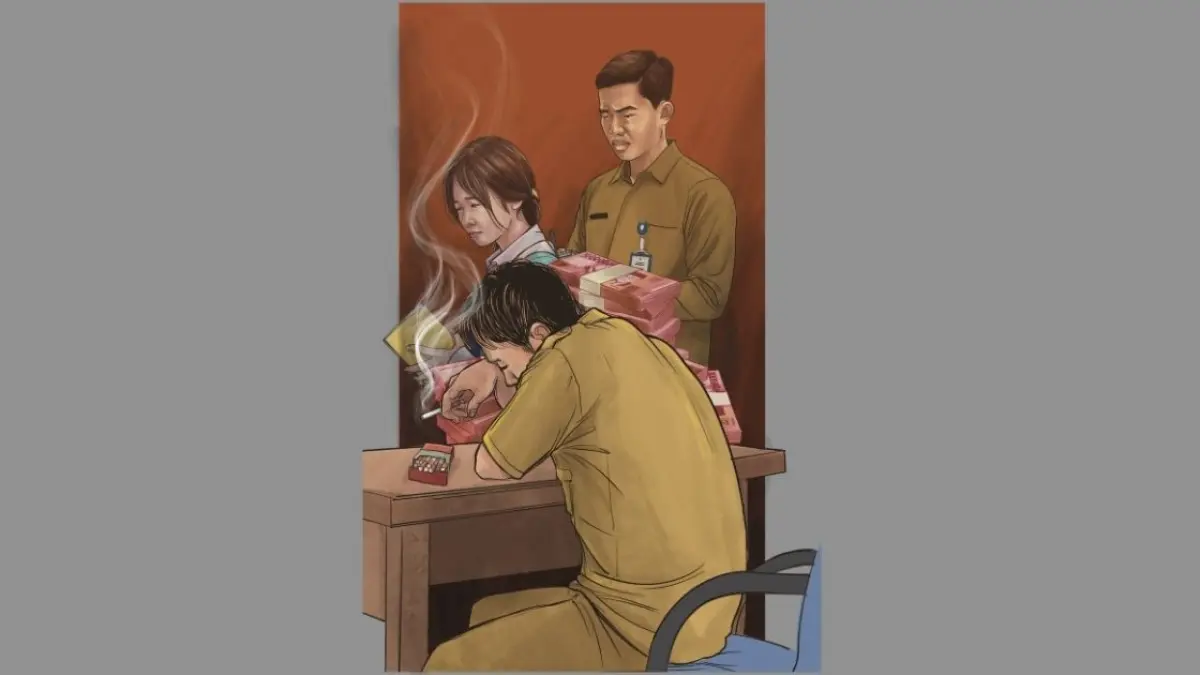 Ilustrasi cerita pendek (AINUR OCHIEM/RADAR BOJONEGORO)