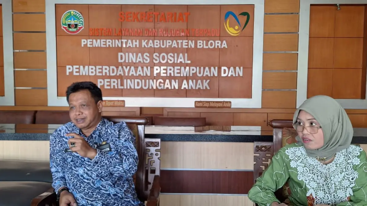 PENANGGUHAN: Dinsos P3A Blora mendata 575 KPM mengajukan reaktivasi bansos dari 6.250 KPM yang ditangguhkan. (IST./RDR.BJN)