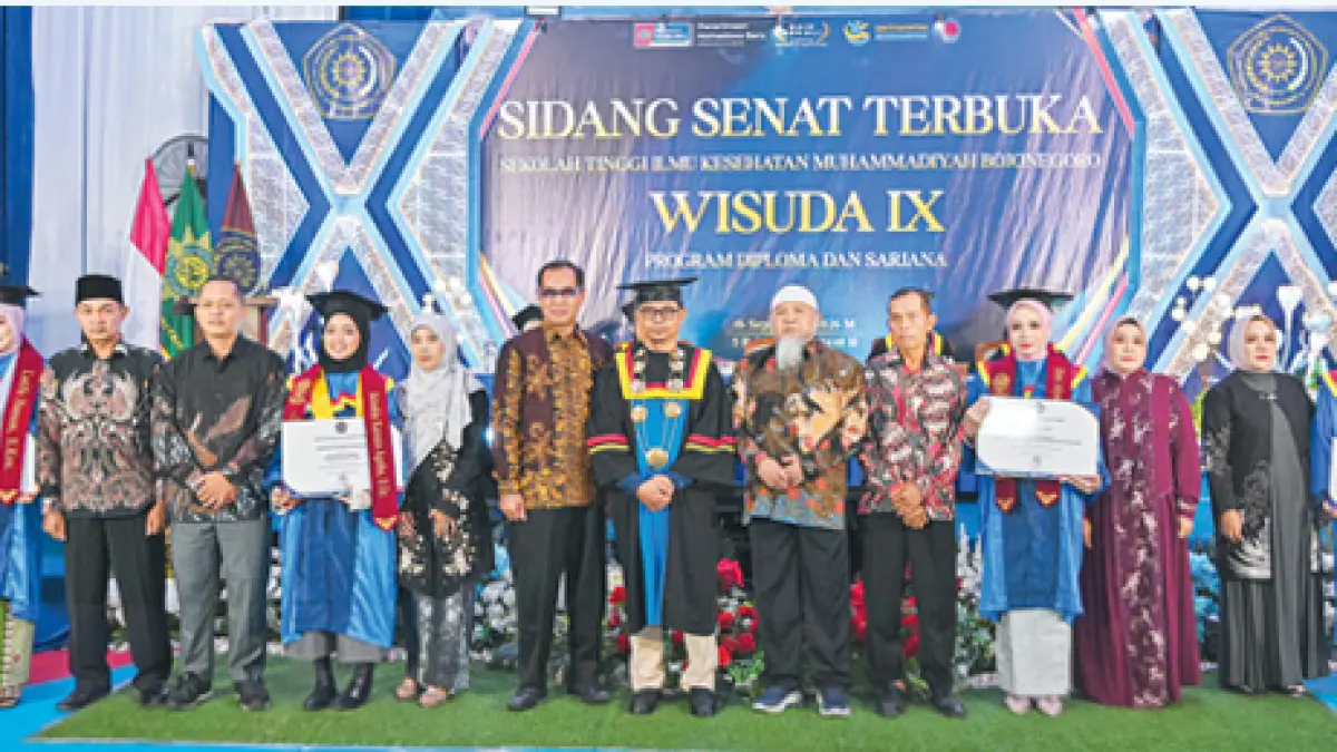 Sidang senat Terbuka Stikes maboro ke-IX