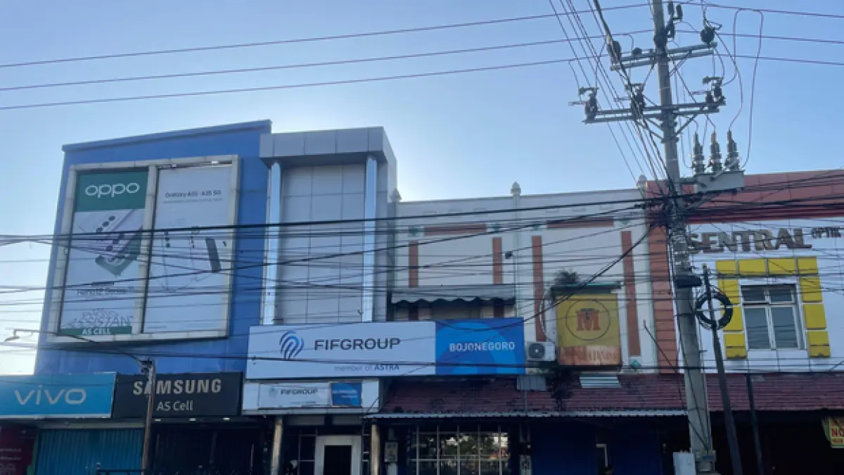 KANTOR: Kantor cabang FIFGROUP Bojonegoro yang beralamat di Jalan Diponegoro &nbsp;Bojonegoro, Jawa Timur. (ISTIMEWA/RADAR BOJONEGORO)