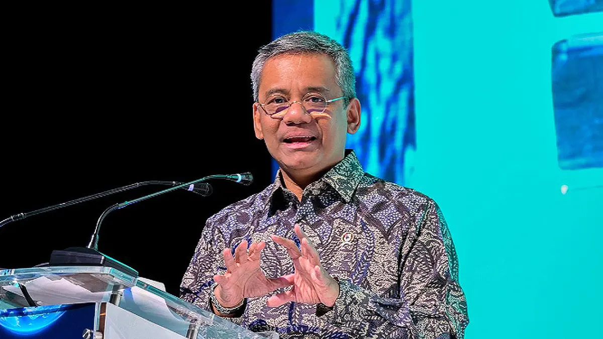 Menteri Keuangan (Menkeu) Suahasil Nazara ketika di ANTARA Business Forum 2026. (DOK. KEMENKEU)