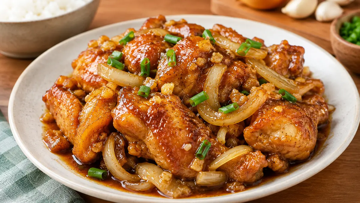 Resep ayam goreng mentega. (AI/ANDHIKA FERIAWAN/RADAR BOJONEGORO)