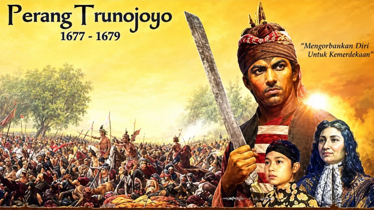 Ilustrasi Perang Trunojoyo