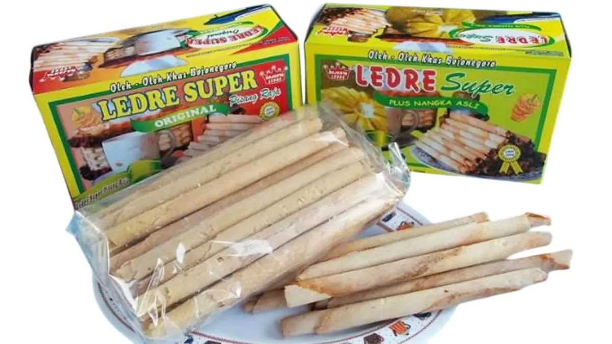 Ledre, salah satu makanan tradisional khas Bojonegoro. (PINTEREST/ANDHIKA FERIAWAN/RADAR BOJONEGORO)