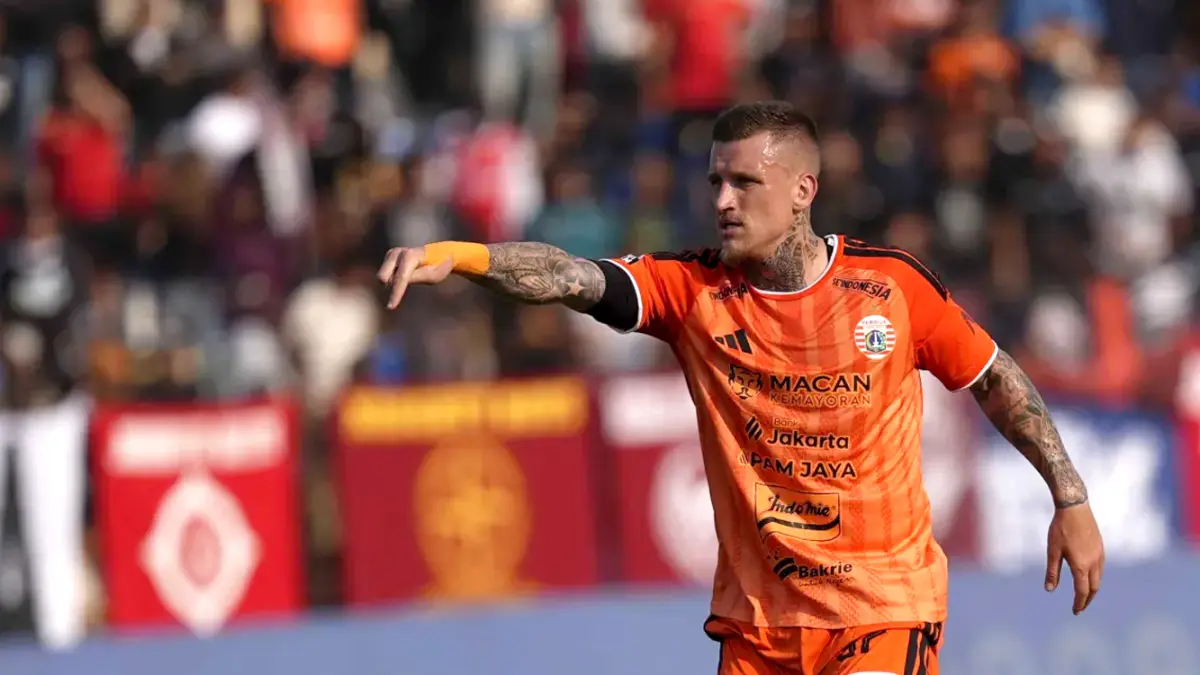 Gelandang milik Persija, Fabio Calonego. (PERSIJA)