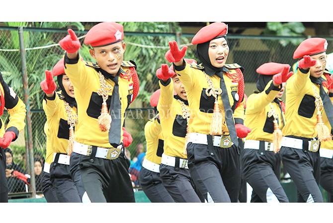 Goyang ala Pasukan Paskibra