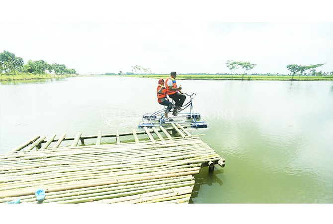 Makin Ngehits, Waduk Grobogan Jadi Jajakan Lokasi Selfie Anak Muda 