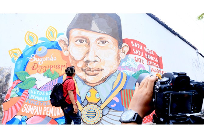 Mural Sugondo Diapresiasi DPR KP