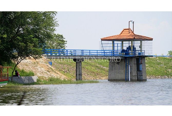 Intensitas Hujan Tinggi, Air Waduk Gondang Melimpah