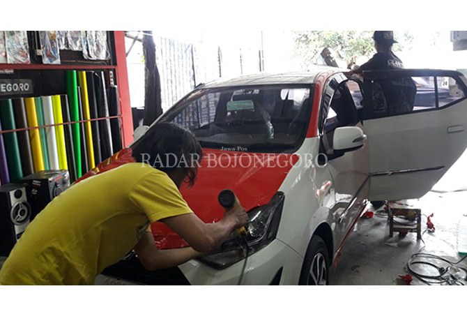 Kampanye Dongrak Permintaan Stiker Mobil Branding