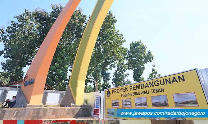 Dimulai, Pembangunan Stadion Bumi Wali