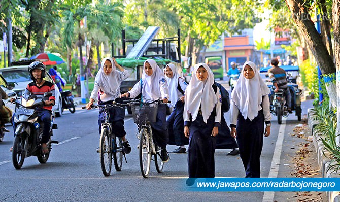 Padat, Jalan Veteran Belum Perlu Rekayasa Lalin
