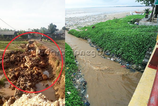 Banjir Rendam Kota dan Bancar 