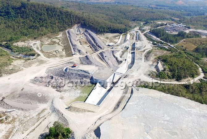 Pengisian Air Waduk Gongseng hingga 2021