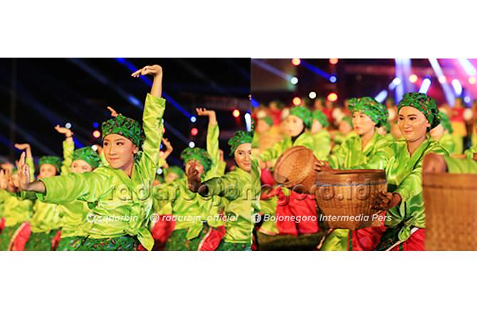 Tari Boran Menghentak, Usung Konsep Semangat
