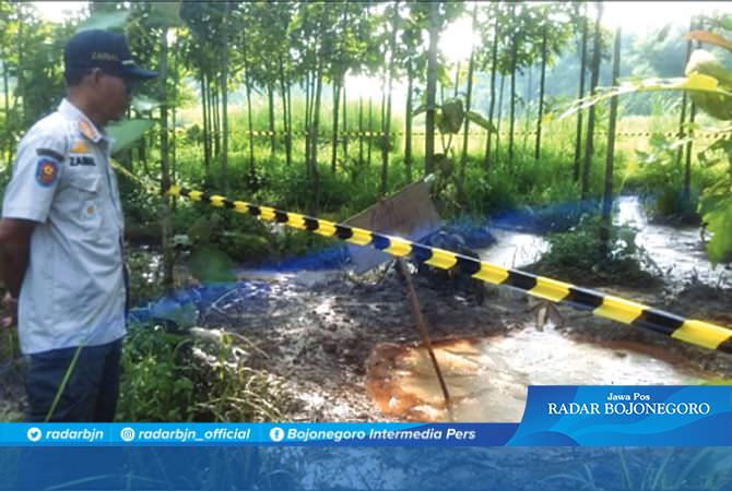 Semburan Lumpur Terdapat Kandungan Minyak