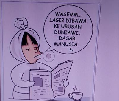 Warung Sepi, Tuduh Tetangga Miliki Pesugihan