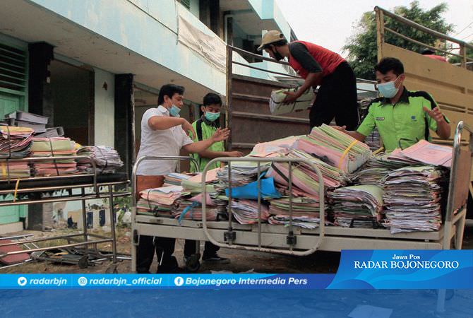 Dibongkar, Arsip Lama RSUD Dipindah ke Veteran