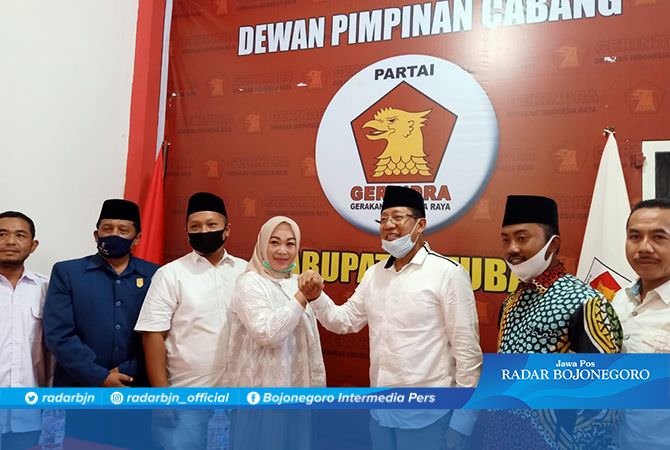 SETIA-NEGARA Silaturahmi dengan Pengurus DPC Partai Gerindra Tuban