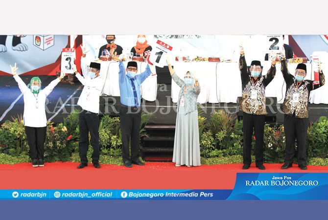 KPUK Teledor, Ambil Nomor Pengundian, Satu Calon Tidak Ada Angkanya