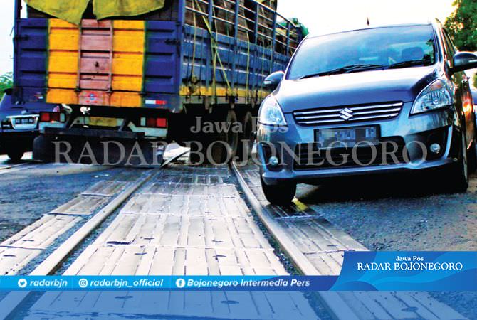 Bantalan – Lempengan Besi Rel KA Tak Rata Lagi
