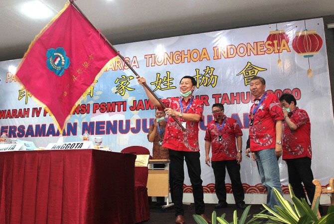 Pepeng Putra Wirawan Ketua PSMTI Jatim