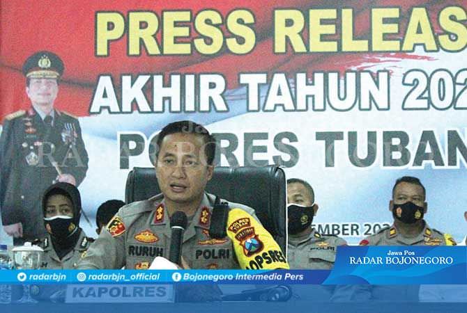 Polres Tuban Menyisakan 143 Kasus Belum Tuntas