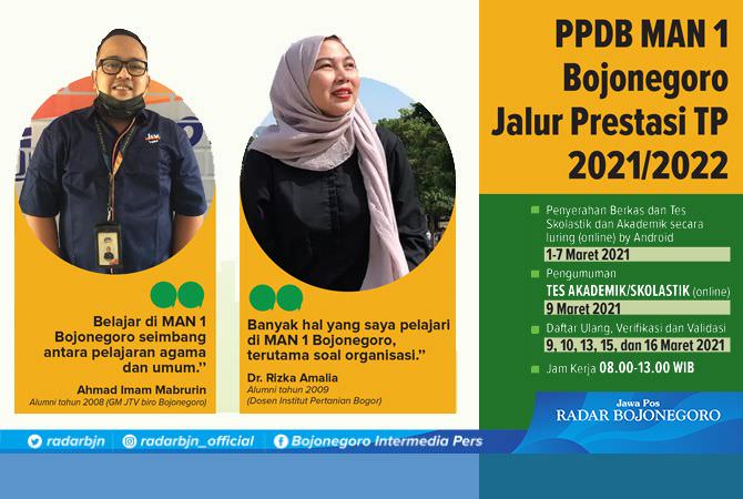 MAN 1 Bojonegoro Wujudkann Mimpi Anak Bangsa