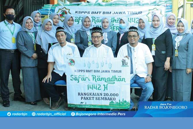 KSPPS BMT BIM Jawa Timur Berbagi 20.000 Paket Sembako