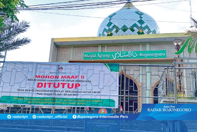 Takmir Pilih Tutup Masjid Sementara